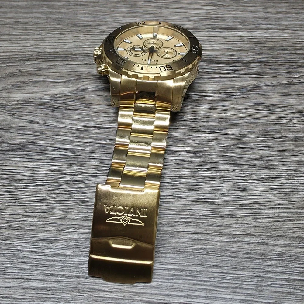 Invicta Men's Watch - Model 22547 - Pro Diver 50mm Gold Tone Stainless Steel